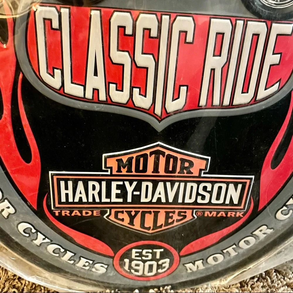 NEW Harley-Davidson Motorcycles Classic Ride Embossed Metal Sign